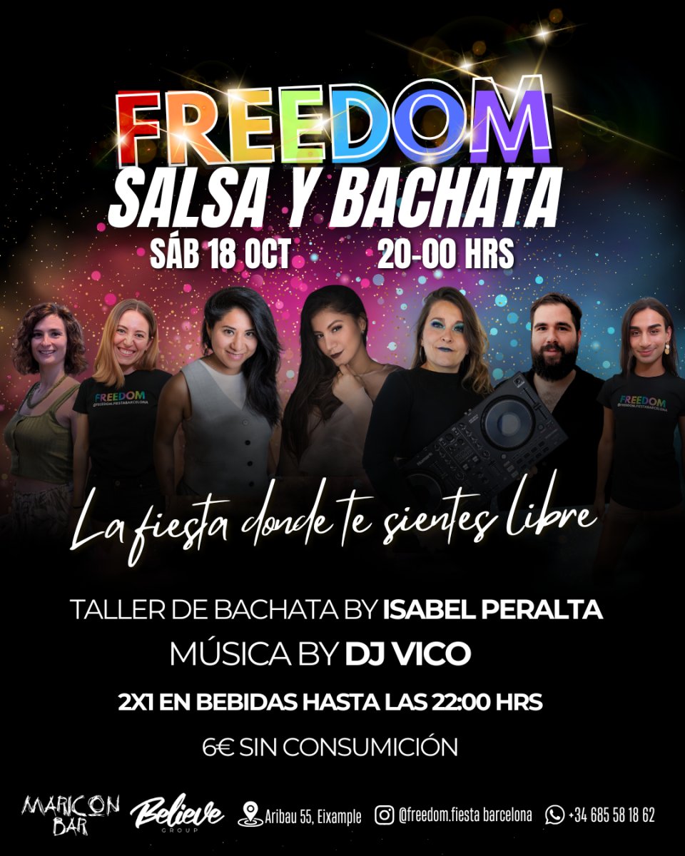 Freedom salsa y bachata 