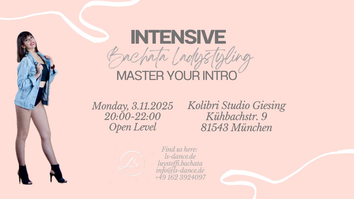 Bachata Ladystyling Intensive November - Open Level