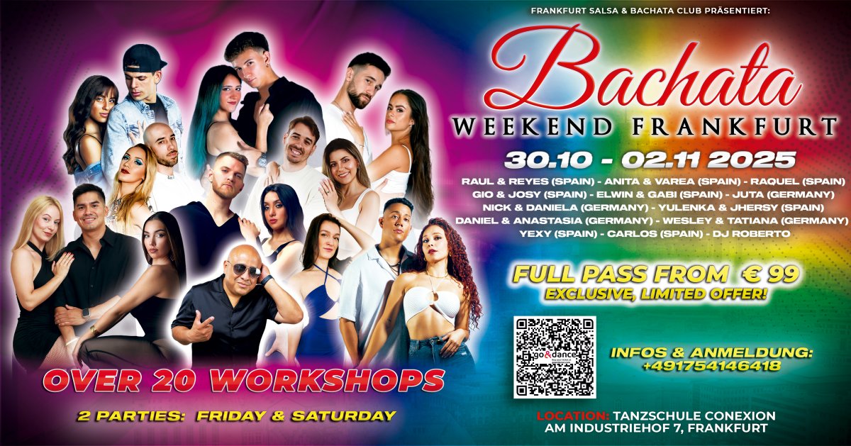 Bachata Weekend Frankfurt – Winter Edition 2025