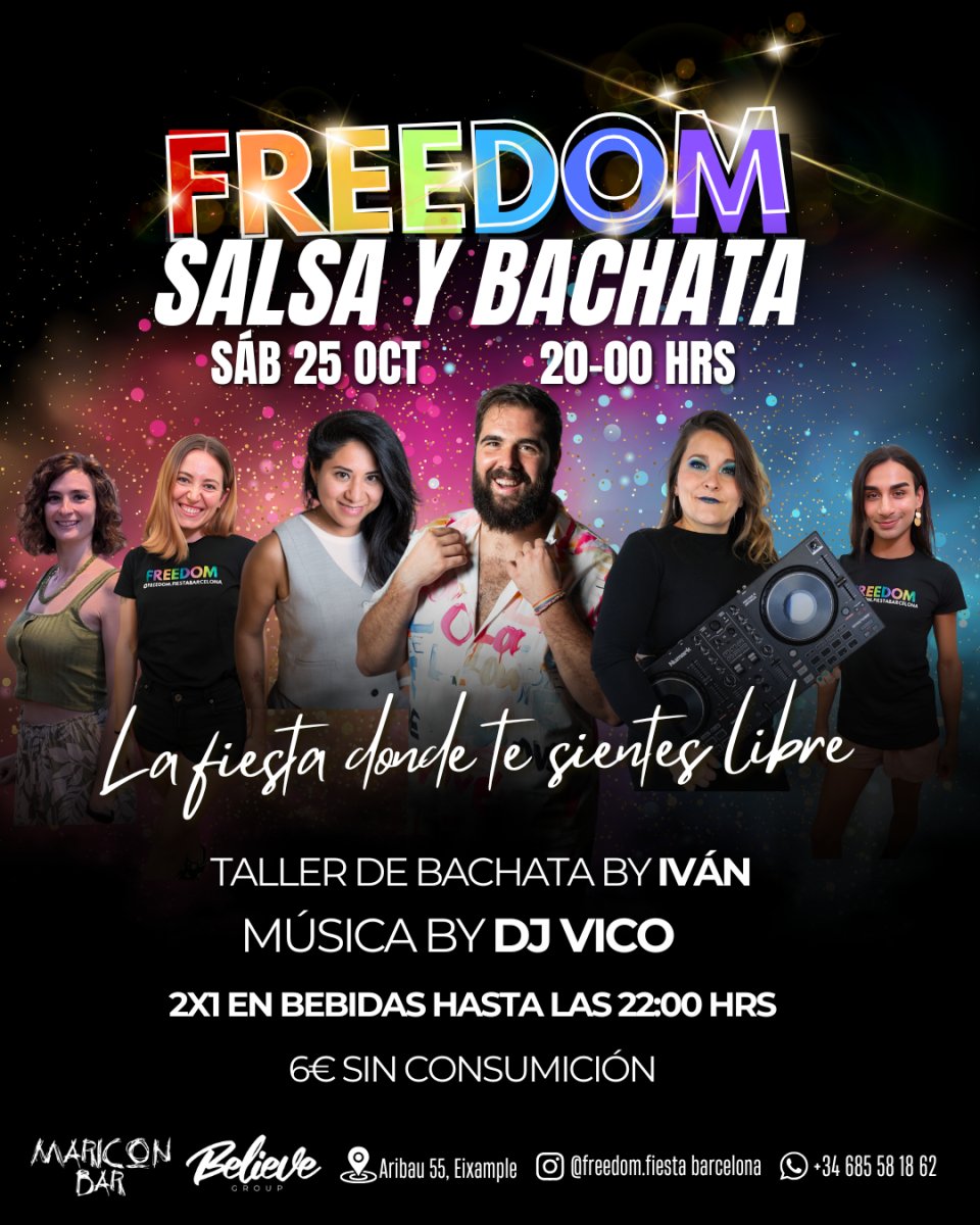 Freedom salsa y bachata 