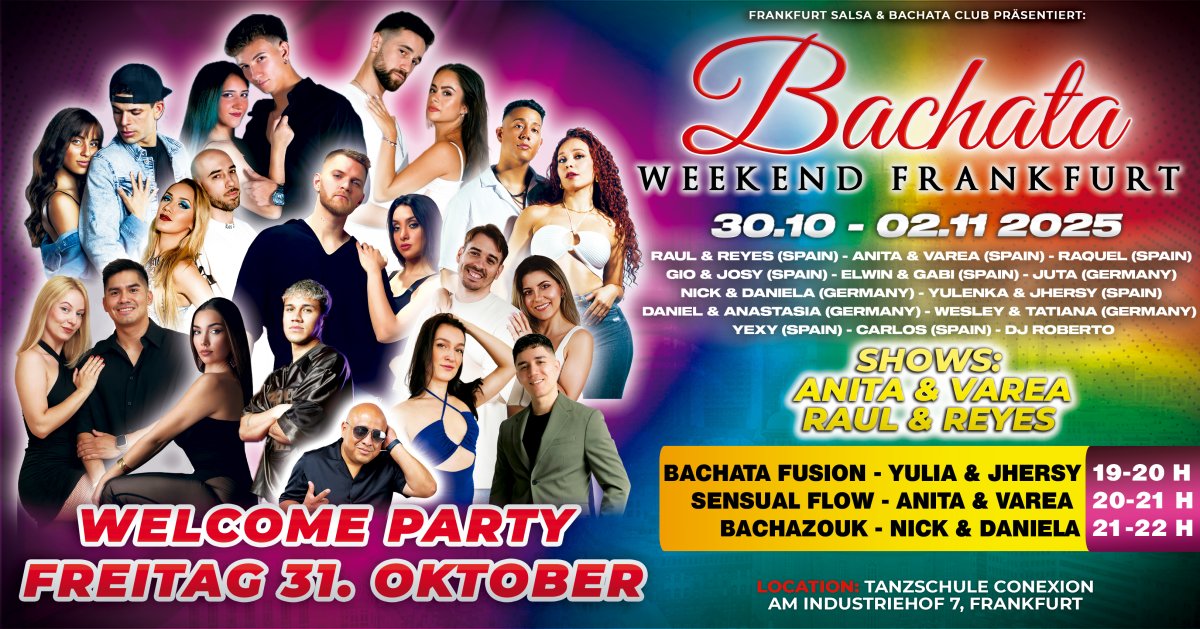 Bachata Weekend Frankfurt – Edición de Invierno 2025