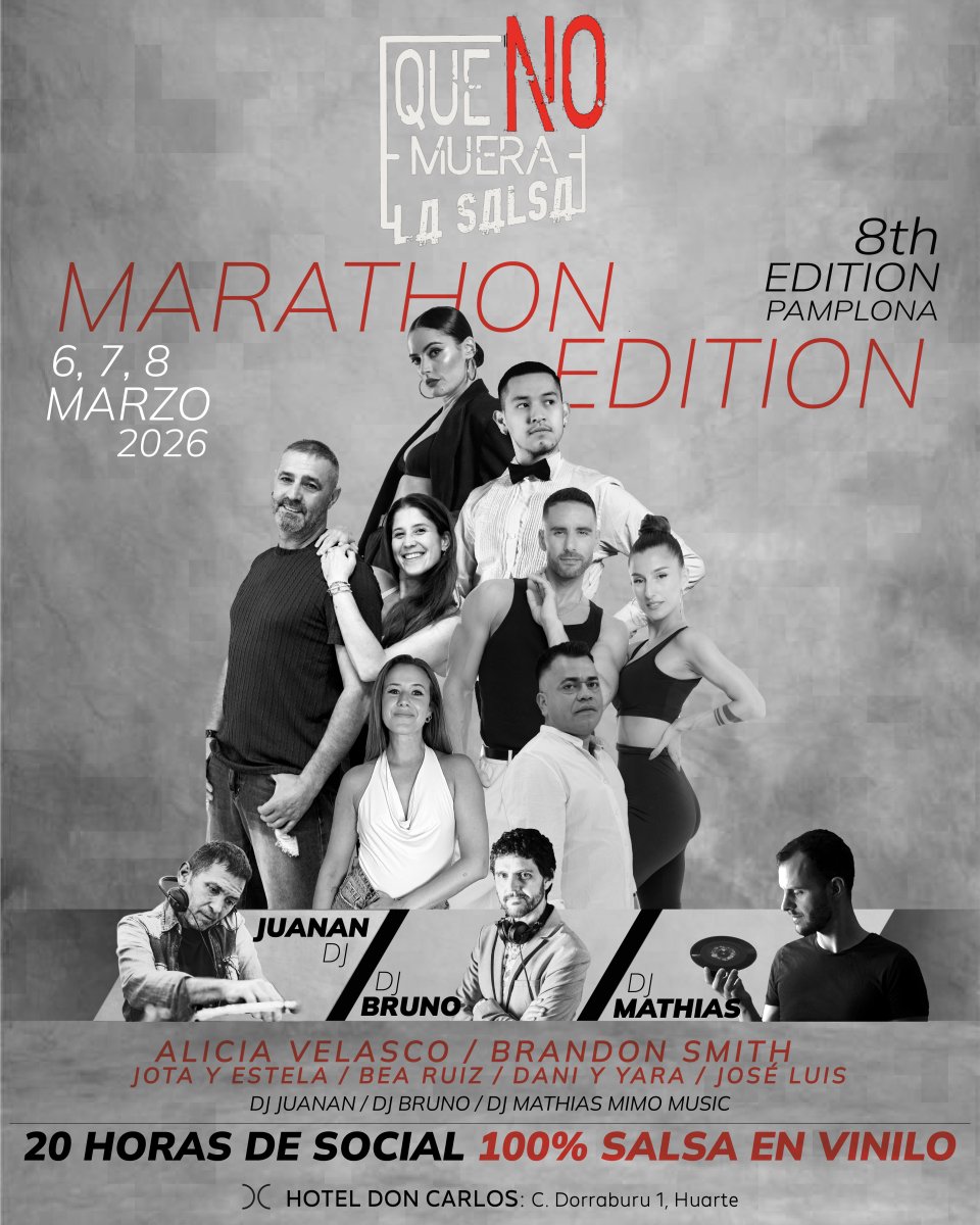 8ª EDICIÓN QUENOMUERALASALSA FESTIVAL 2026