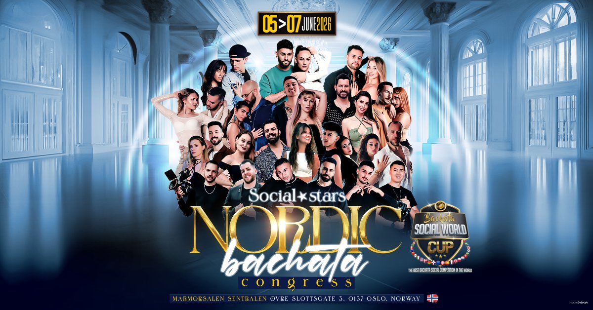 Nordic Bachata Congress 2026 - Social Stars