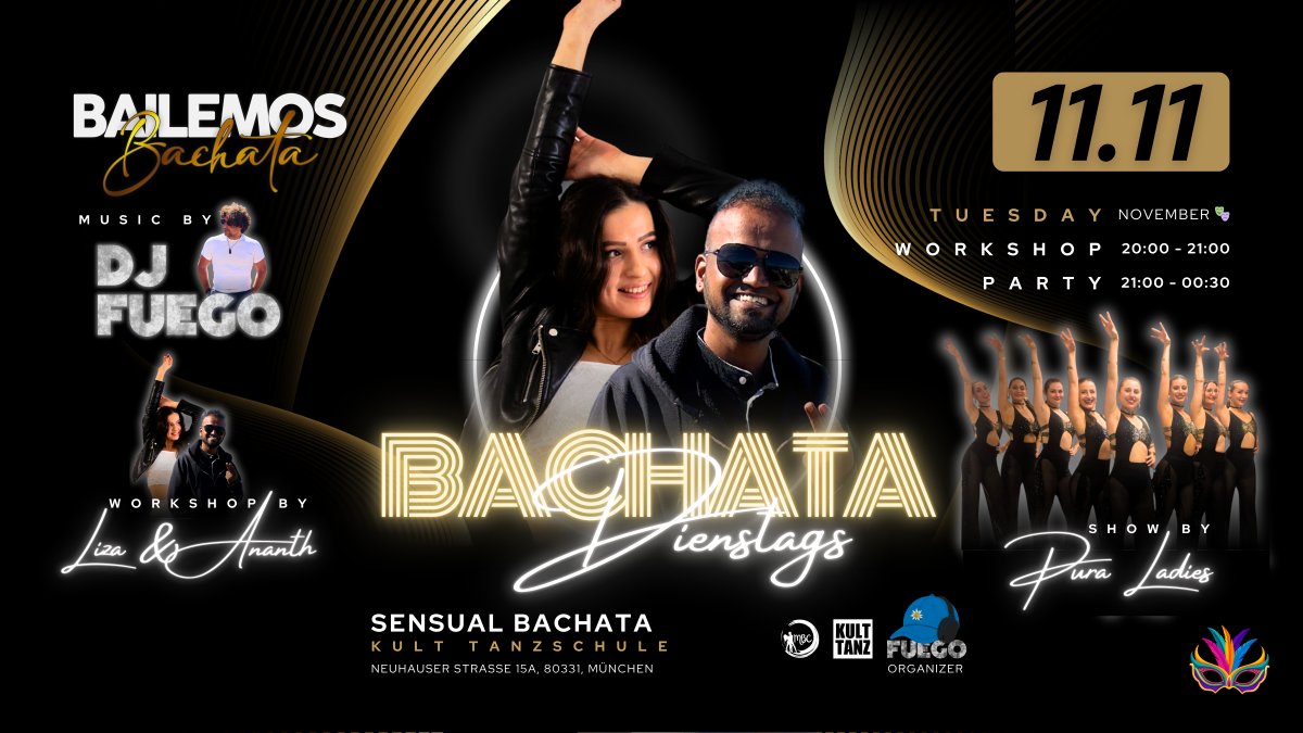 Bailemos Bachata Fasching Special
