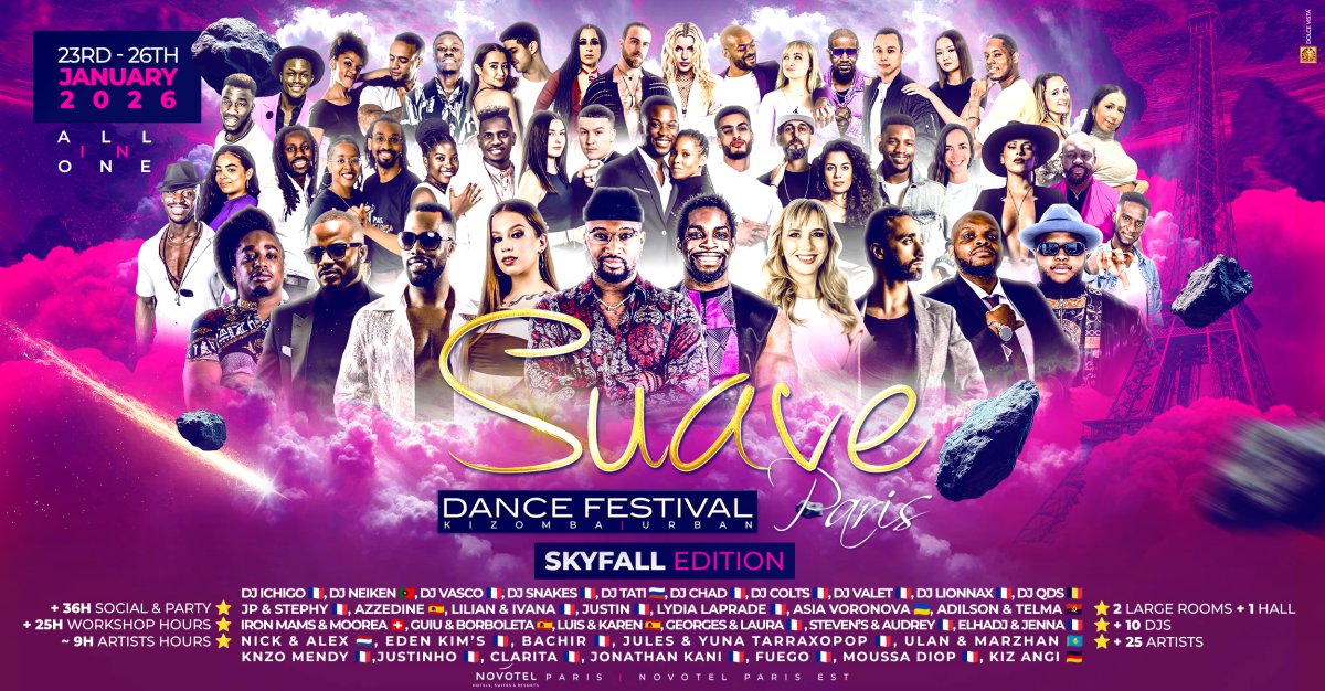 11th Suave Dance Festival Paris 2026 (Official)