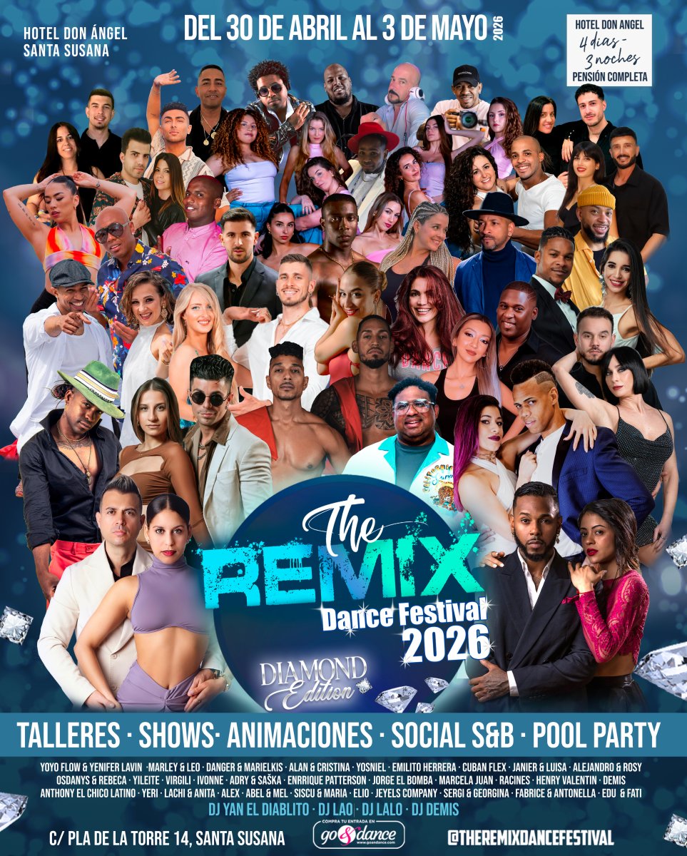 THE REMIX DANCE FESTIVAL 2026 - DIAMOND EDITION