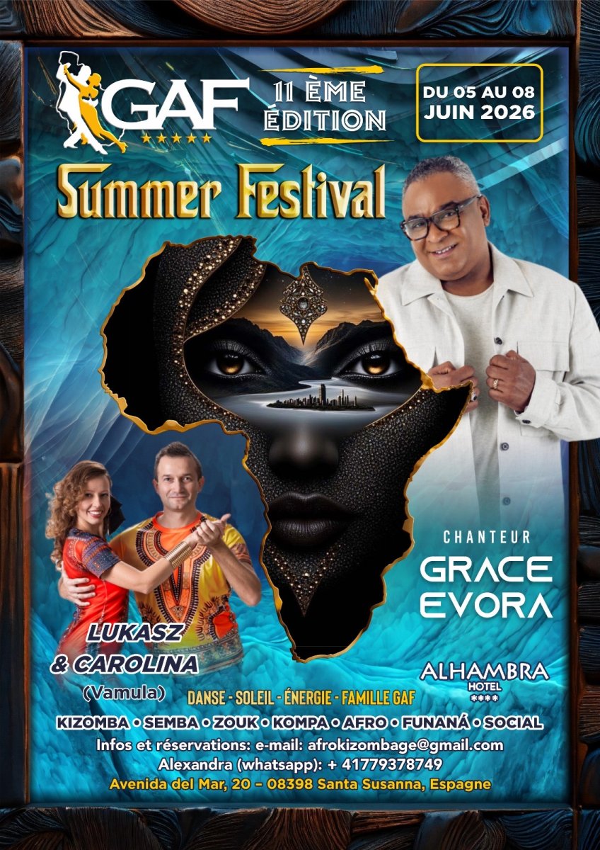 GAF SUMMER FESTIVAL 5 AU 8 JUIN 2026  BARCELONA SA NTA SUSANNA ESPAGNE