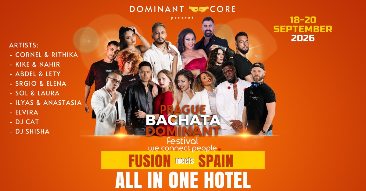 PRAGUE BACHATA DOMINANT FESTIVAL 2026