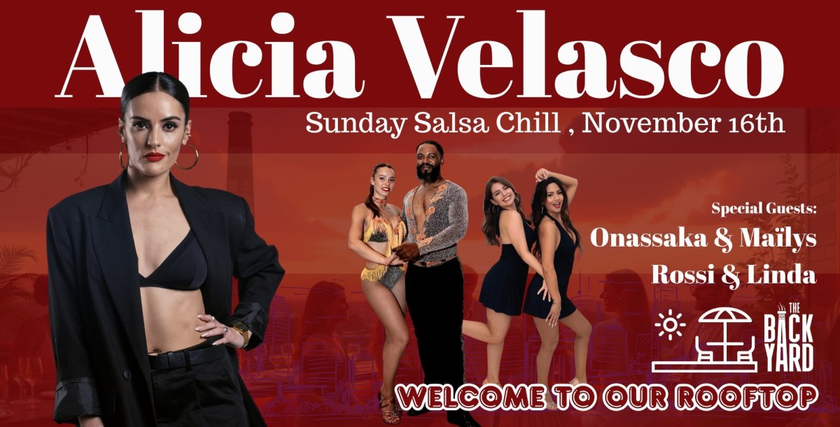 The Backyard Sunday Salsa Chill -Alicia Velasco-