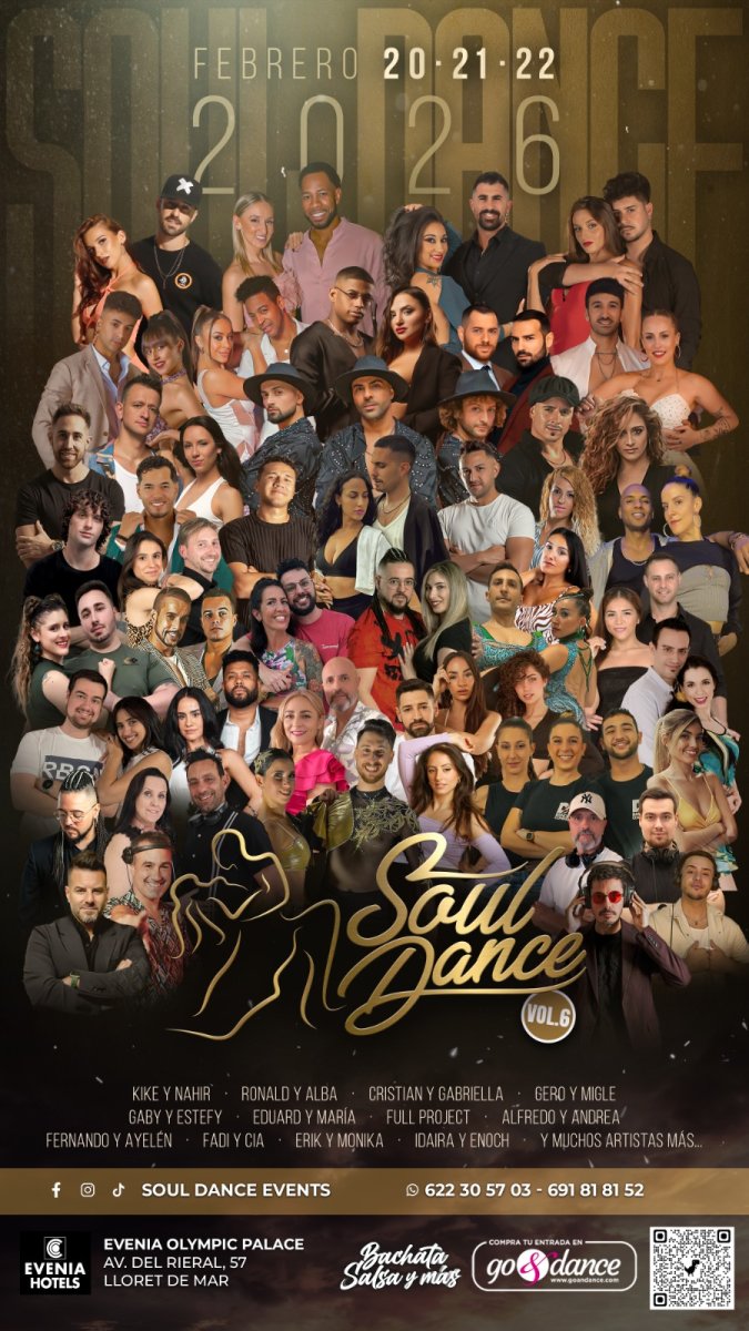 SoulDance Bachata & Salsa Festival Vol.6 - Febrero 2026