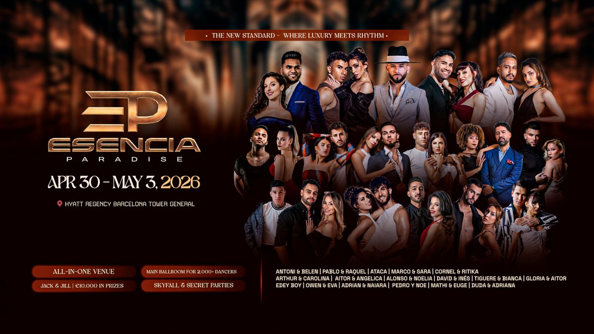 Esencia Paradise 2026 Bachata Festival✨                                              