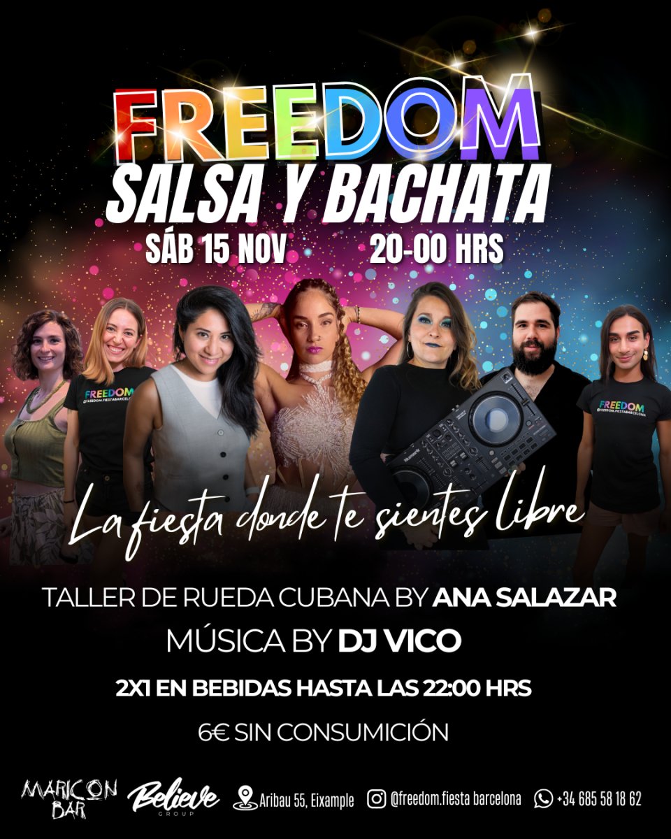 Freedom salsa y bachata 