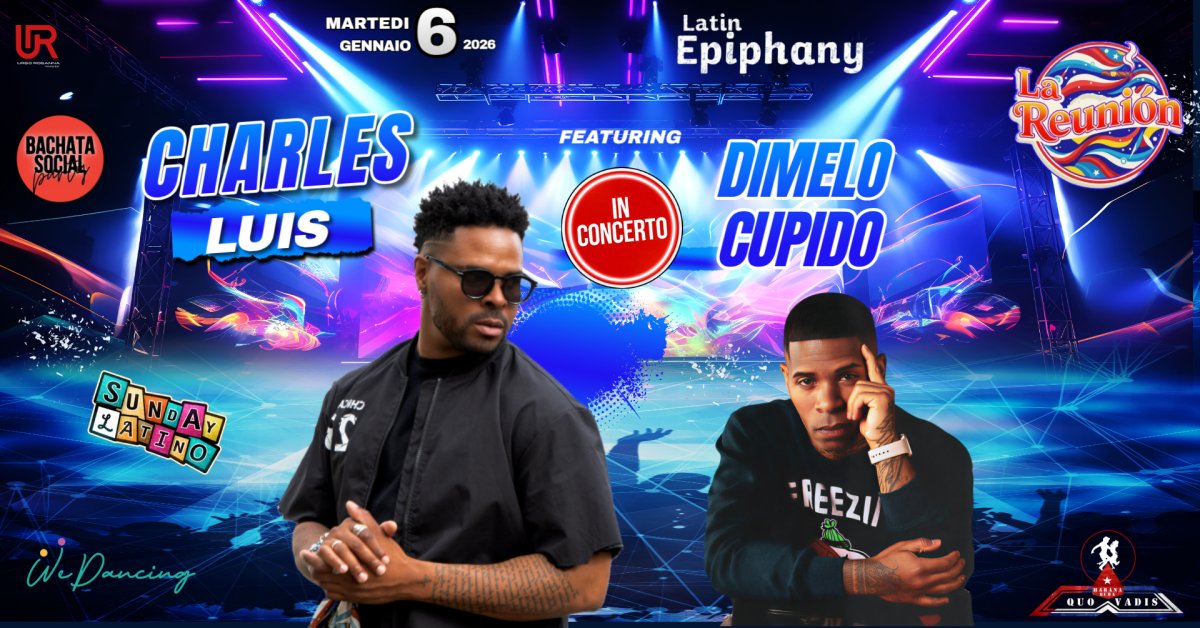 LATIN EPIPHANY | CHARLES LUIS & DIMELO CUPIDO LIVE