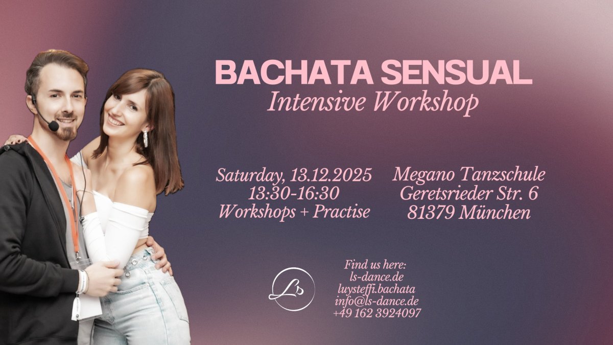 Bachata Sensual Intensive Workshop December - Learn how to Dance as One