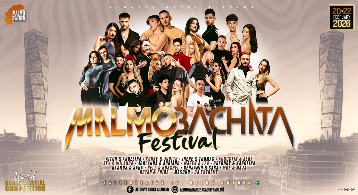 Malmo Bachata Festival (Sweden) - Feb 2026