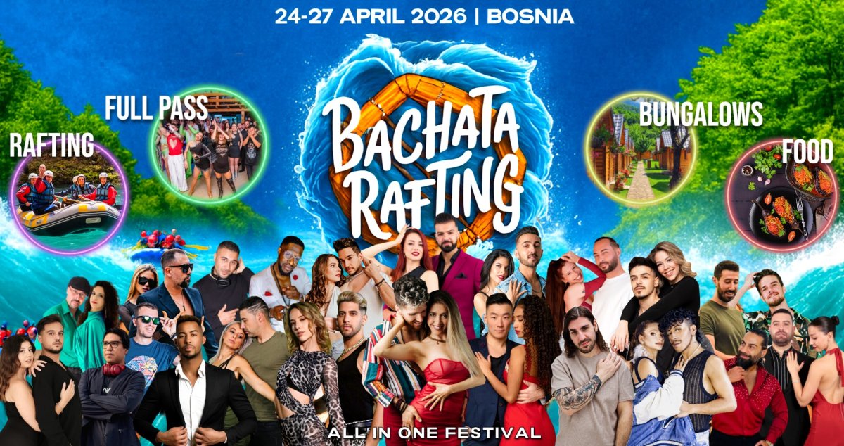 Bachata Rafting 2026 - La Aventura de Baile