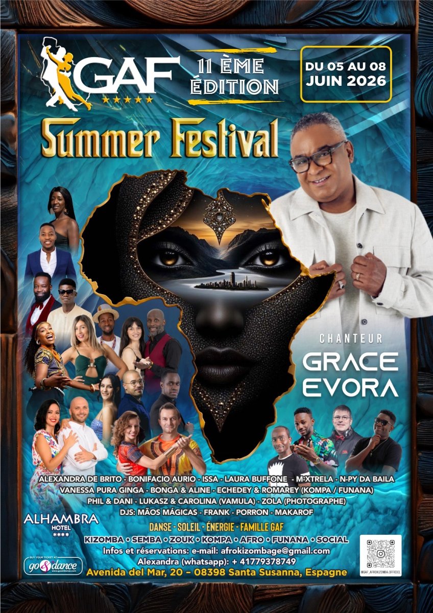 GAF SUMMER FESTIVAL 5 AU 8 JUIN 2026  BARCELONA SA NTA SUSANNA ESPAGNE