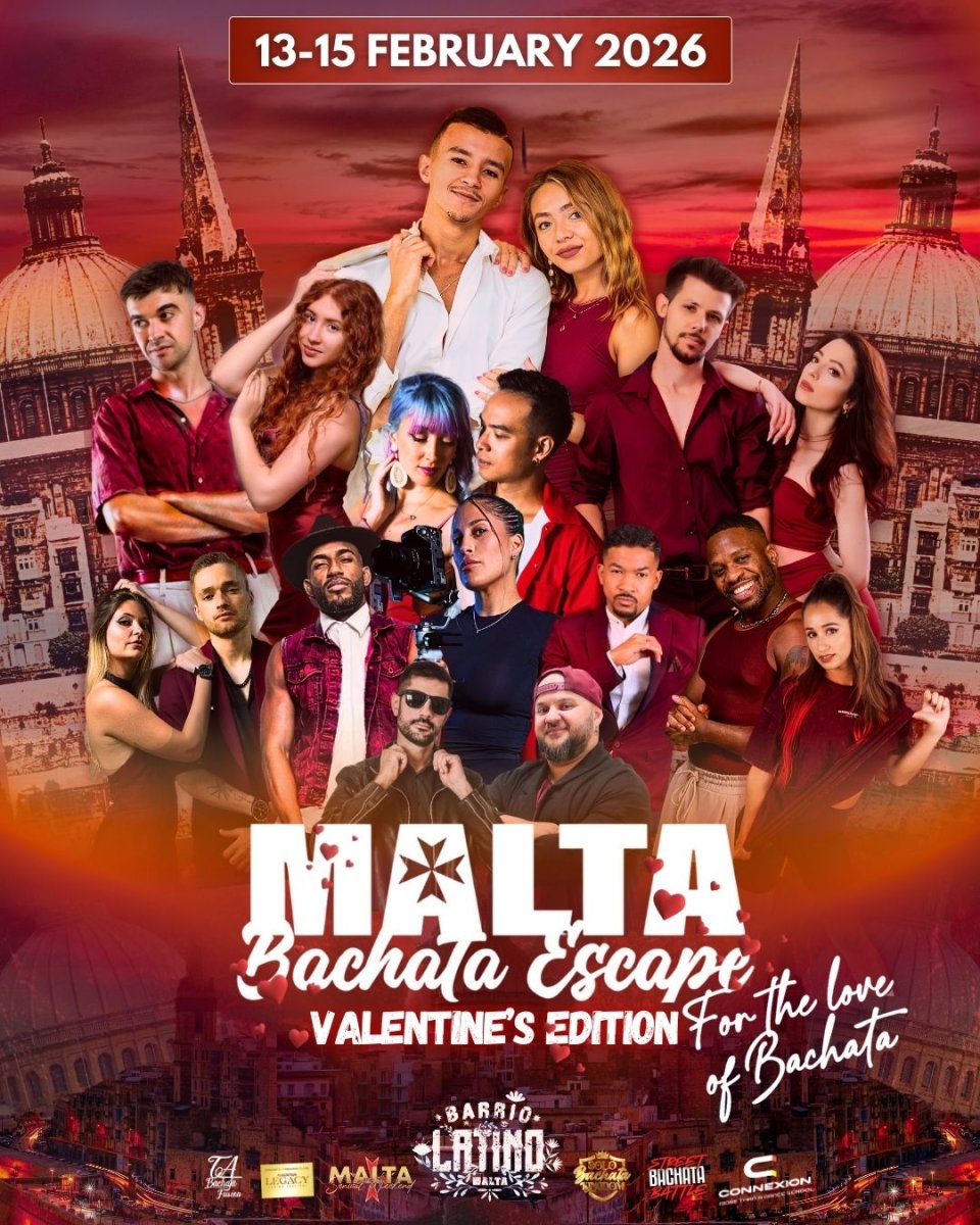 Malta Bachata Escape 2026: For the Love of Bachata