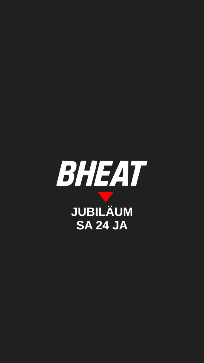 BHEAT Jubiläum 1 Jahr 