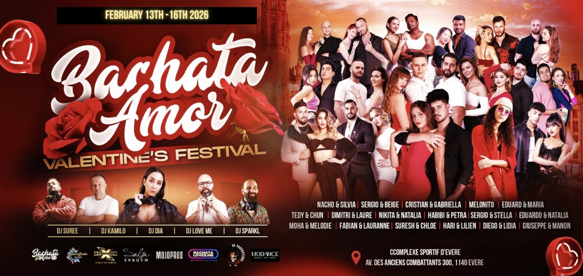 BachataAmor Valentines Festival - 2026