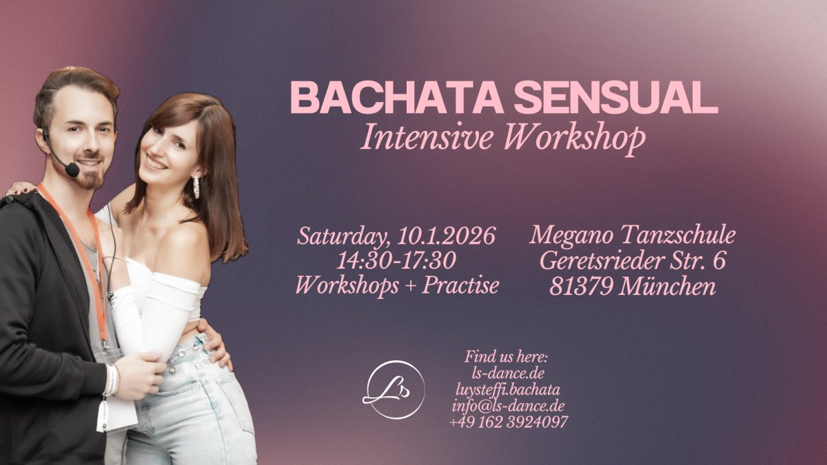 Bachata Sensual Intensive Workshop January - Learn how to Dance as One