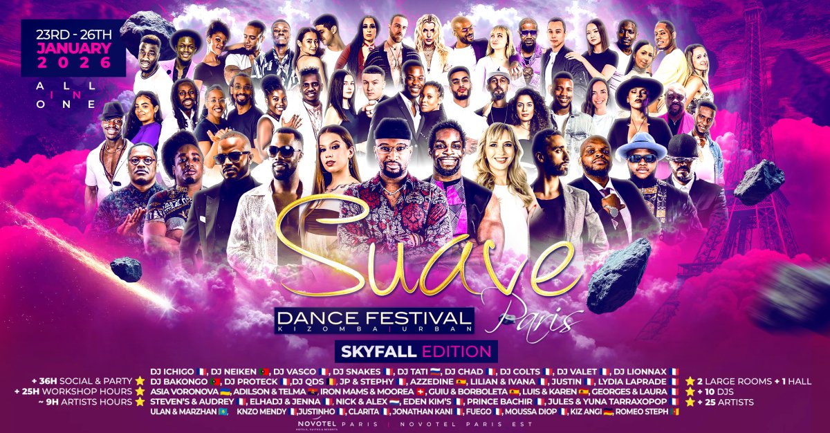 11th Suave Dance Festival Paris 2026 (Official)