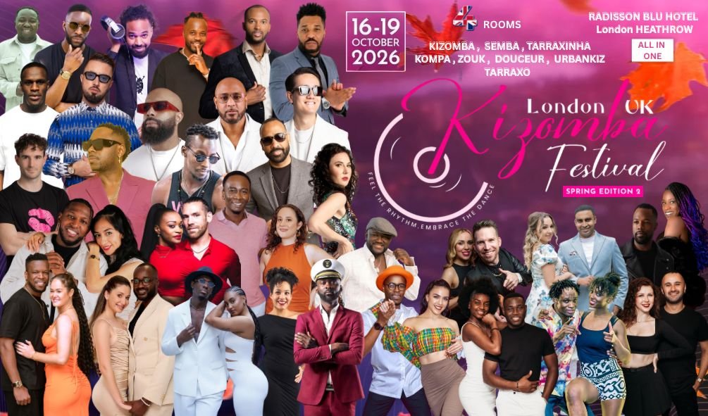 Kizomba Festival London UK - Autumn Edition 2 (16-19 October 2026)