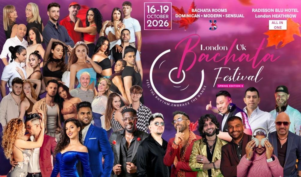 Bachata Festival London UK - Autumn Edition 1 (16-19 October 2026)