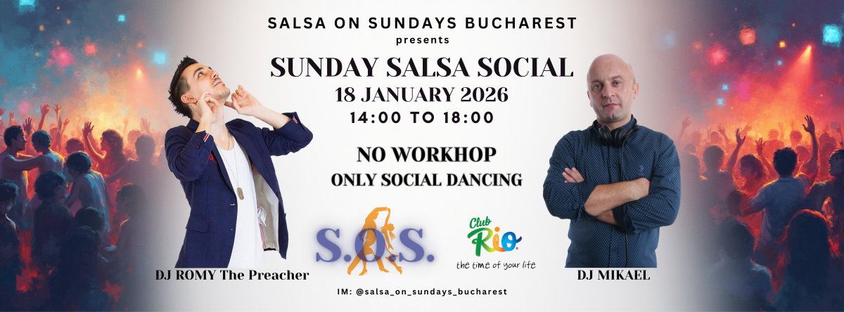 Salsa on Sundays - 18 January 2026