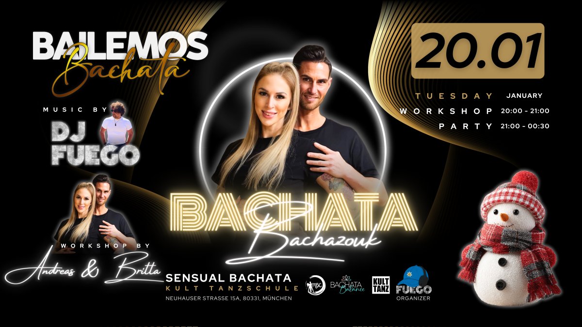 BAILEMOS Bachata with Andreas & Britta