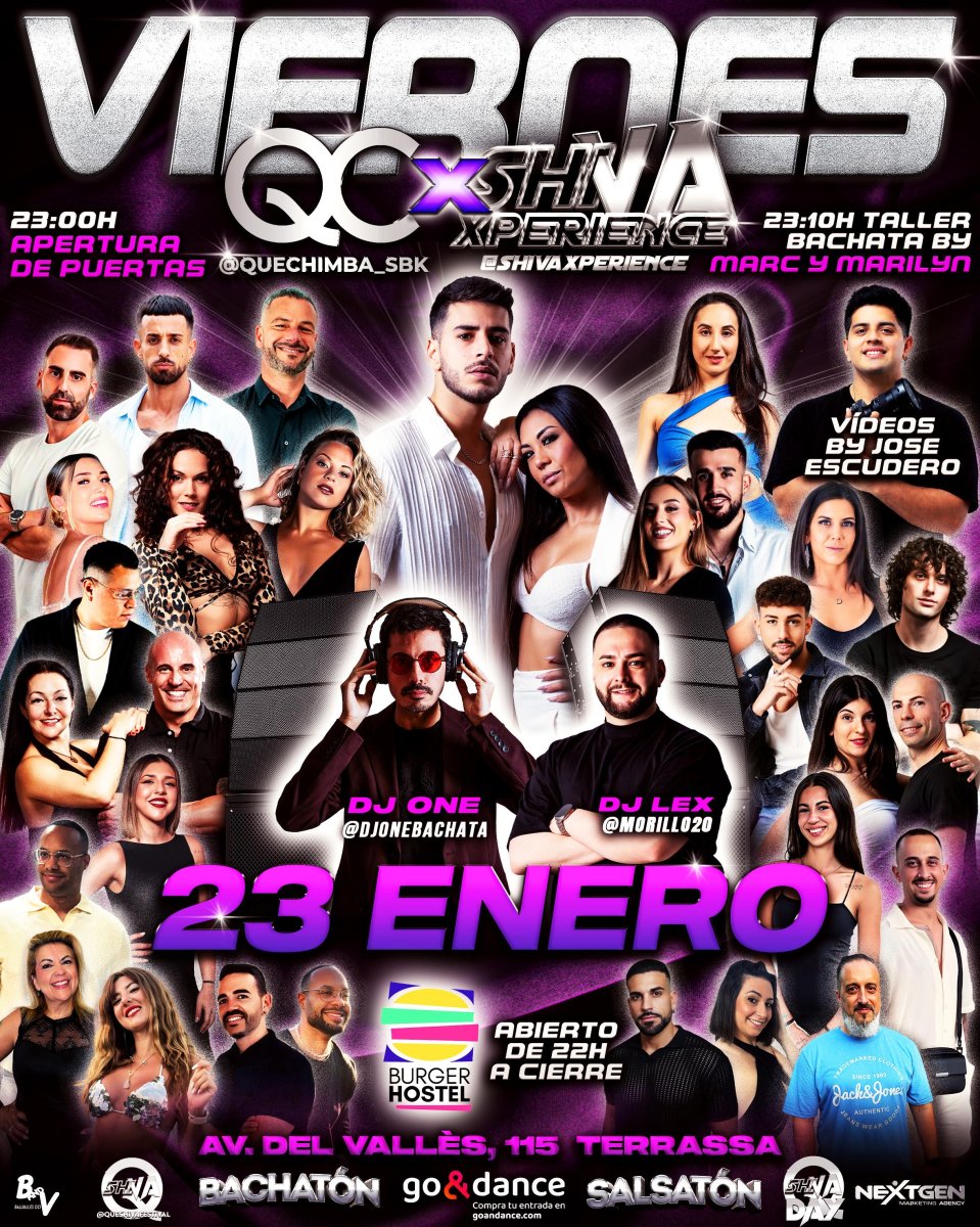 😎 VIERNES 23 ENERO QC ❌ SHIVA 😎