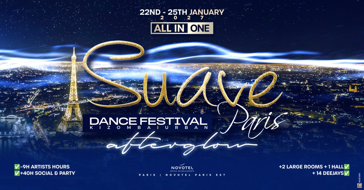 Suave Dance Festival Paris 2027 (Official)