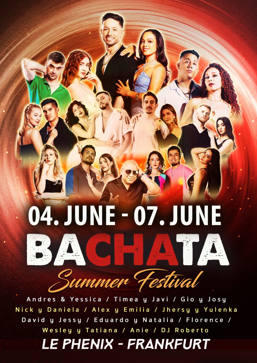 BACHATA SUMMER FESTIVAL – FRANKFURT
