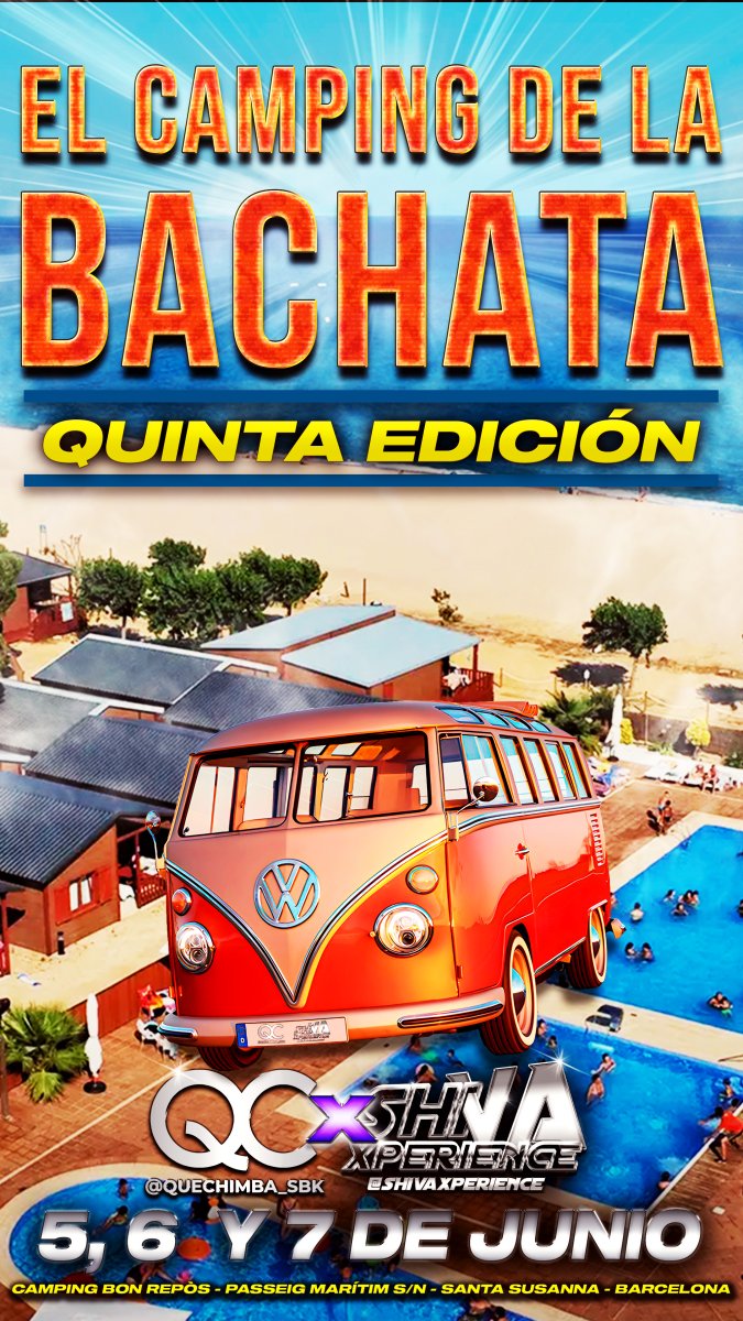 🏕️🏖️ EL CAMPING  DE LA BACHATA 2026 🏕️🏖️