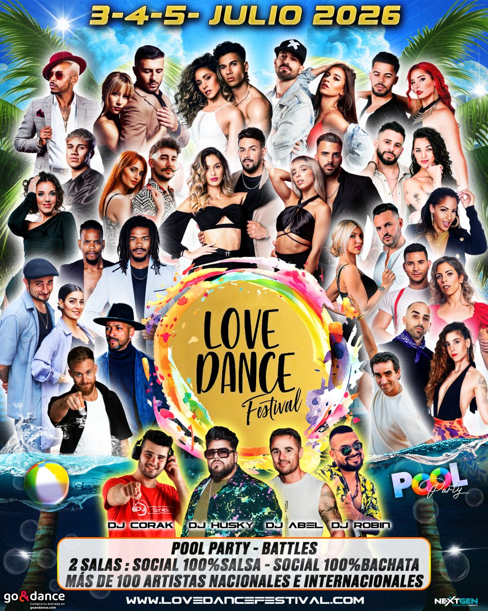 Alojamiento -14 Edition LOVE DANCE FESTIVAL SUMMER 2026