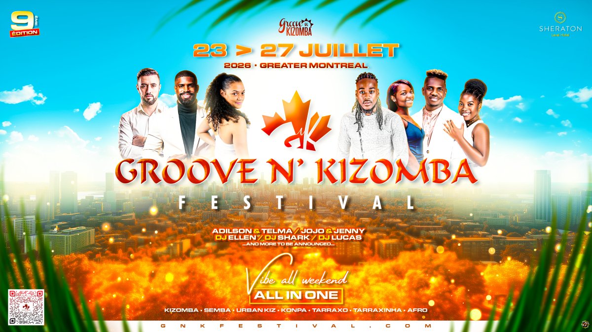 GROOVE N' KIZOMBA FESTIVAL 2026