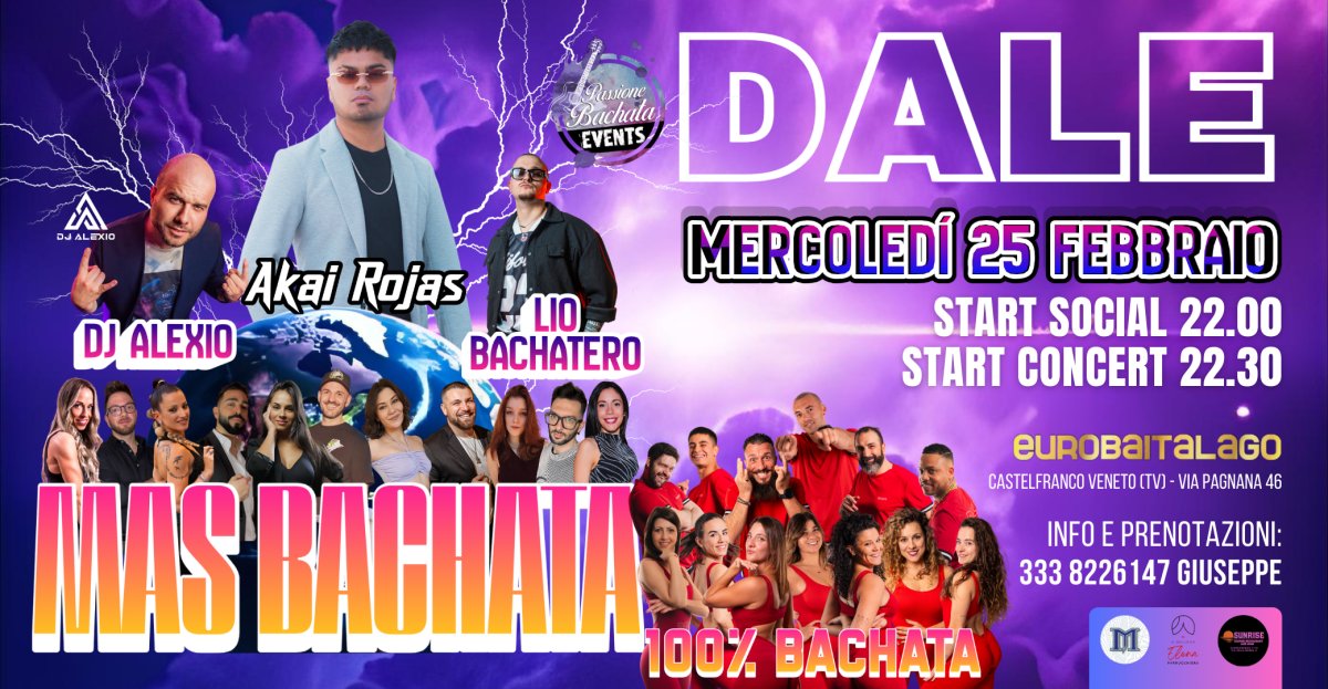 MAS BACHATA | AKAI ROJAS - DALE