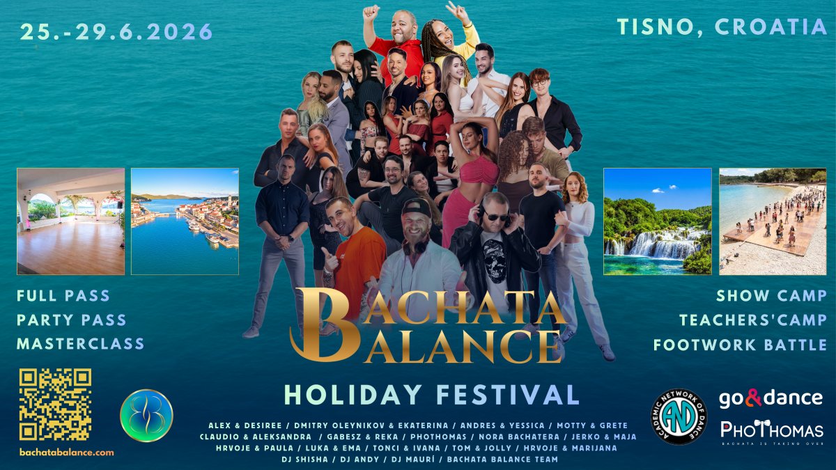 Bachata Balance Holiday Festival (Tisno, Croatia)