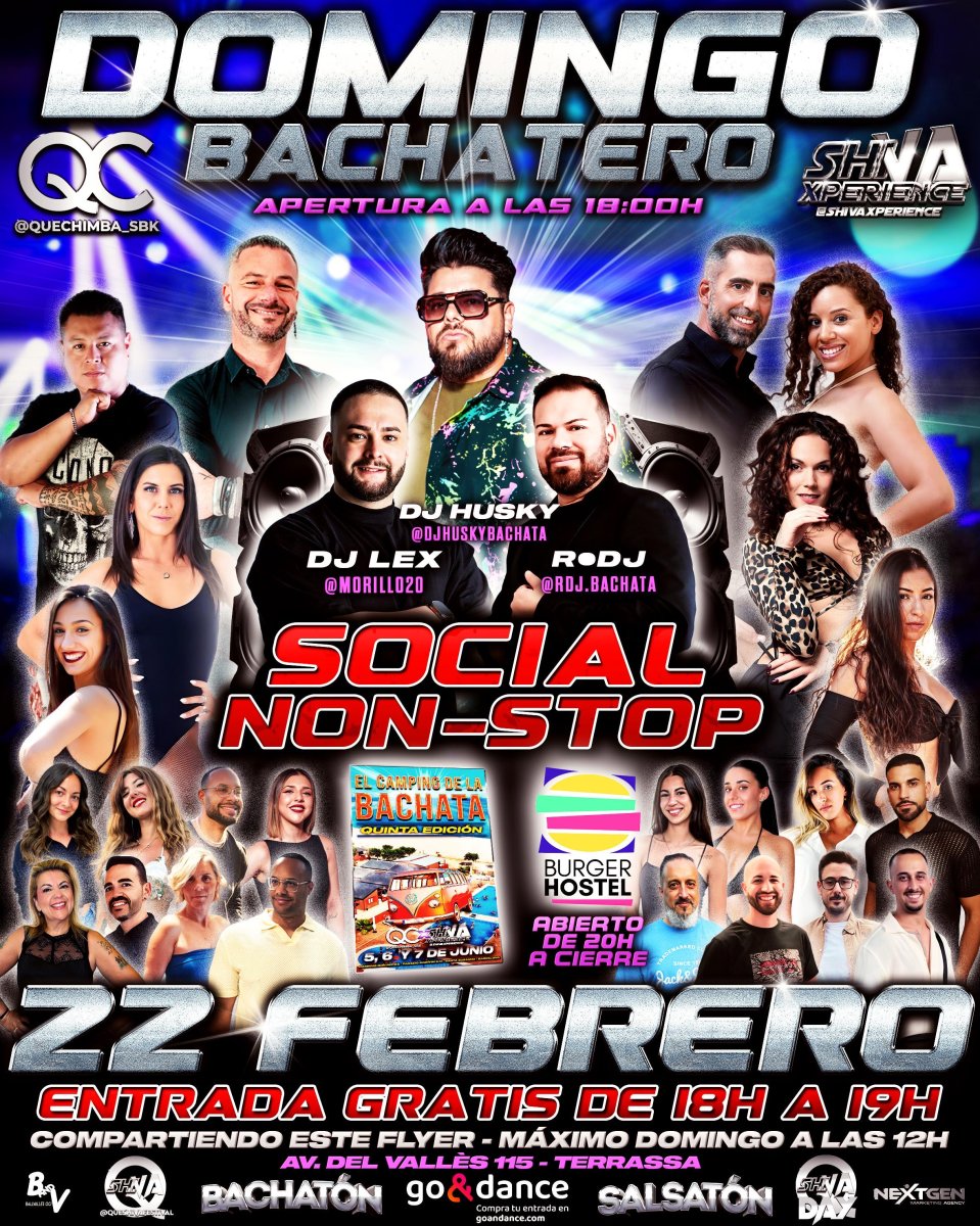 💥💥 DOMINGO BACHATERO 💥💥 22 DE FEBRERO QC ❌ SHIVA 💥💥