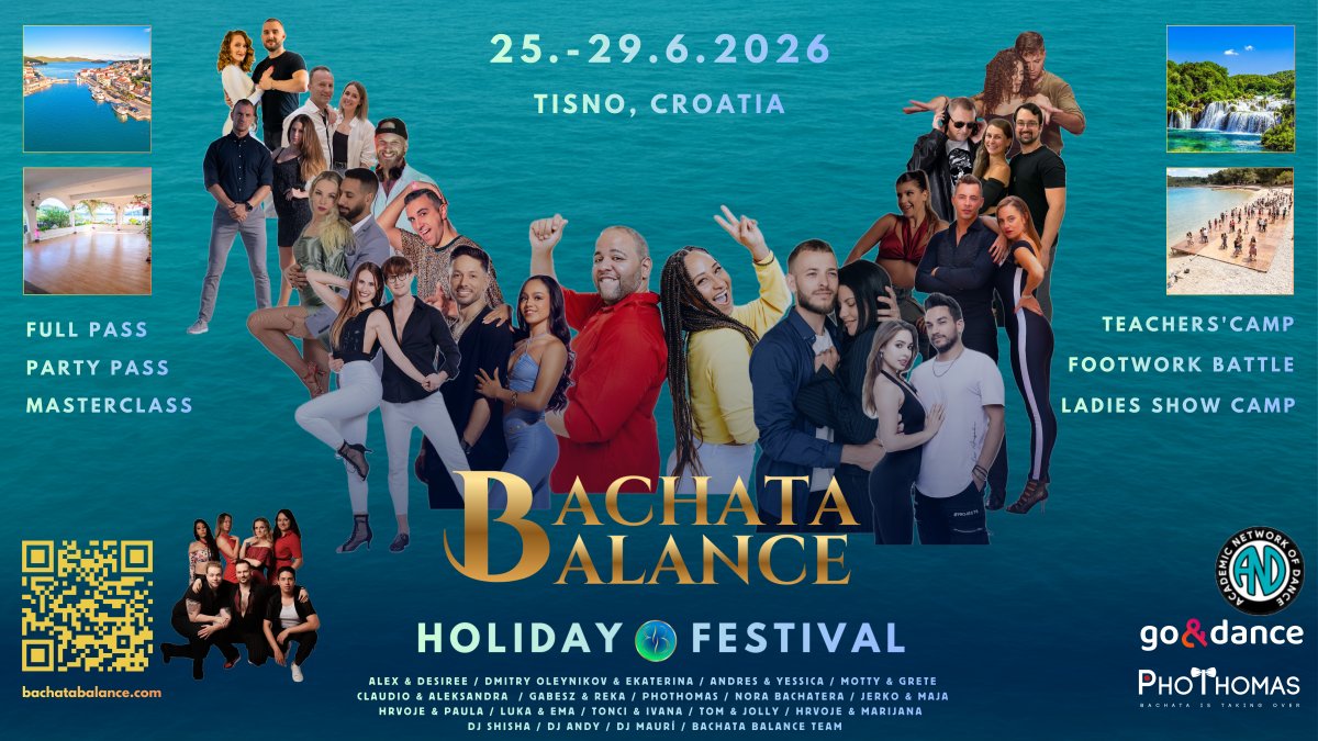 Bachata Balance Holiday Festival (Tisno, Croatia)