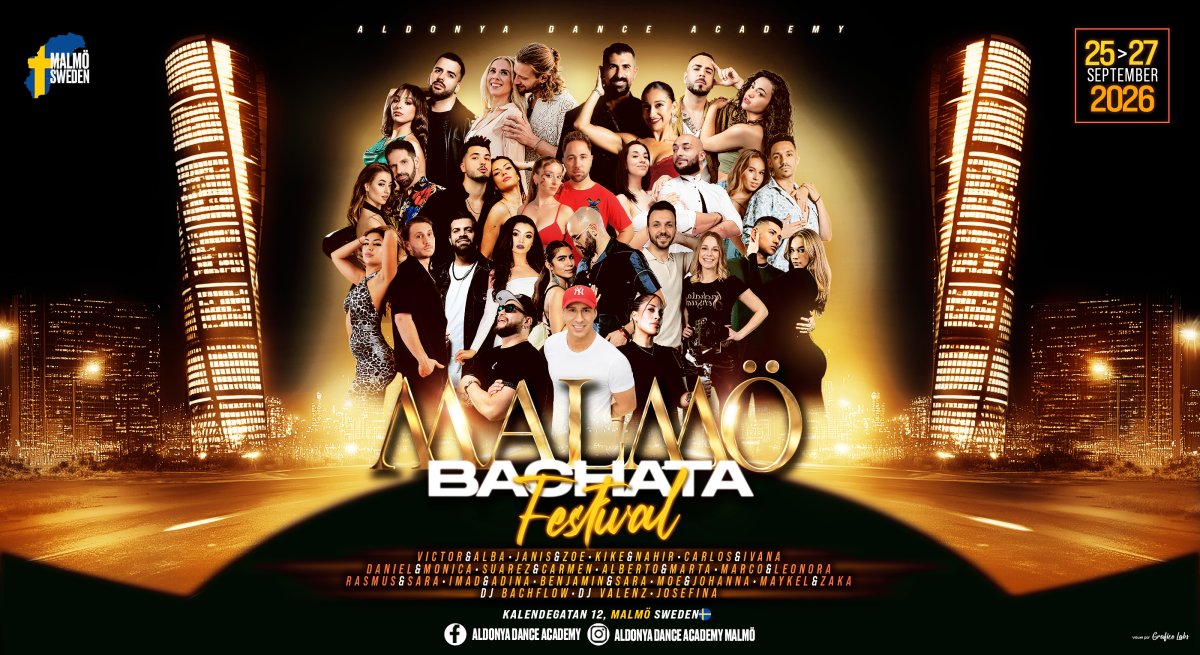 Malmö Bachata Festival (Sweden) - September 2026