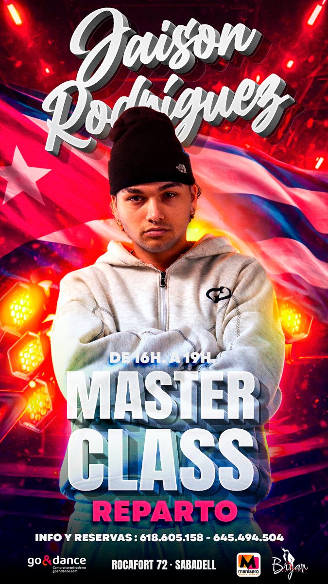 REPARTO - MASTERCLASS con JAISON RODRIGUEZ