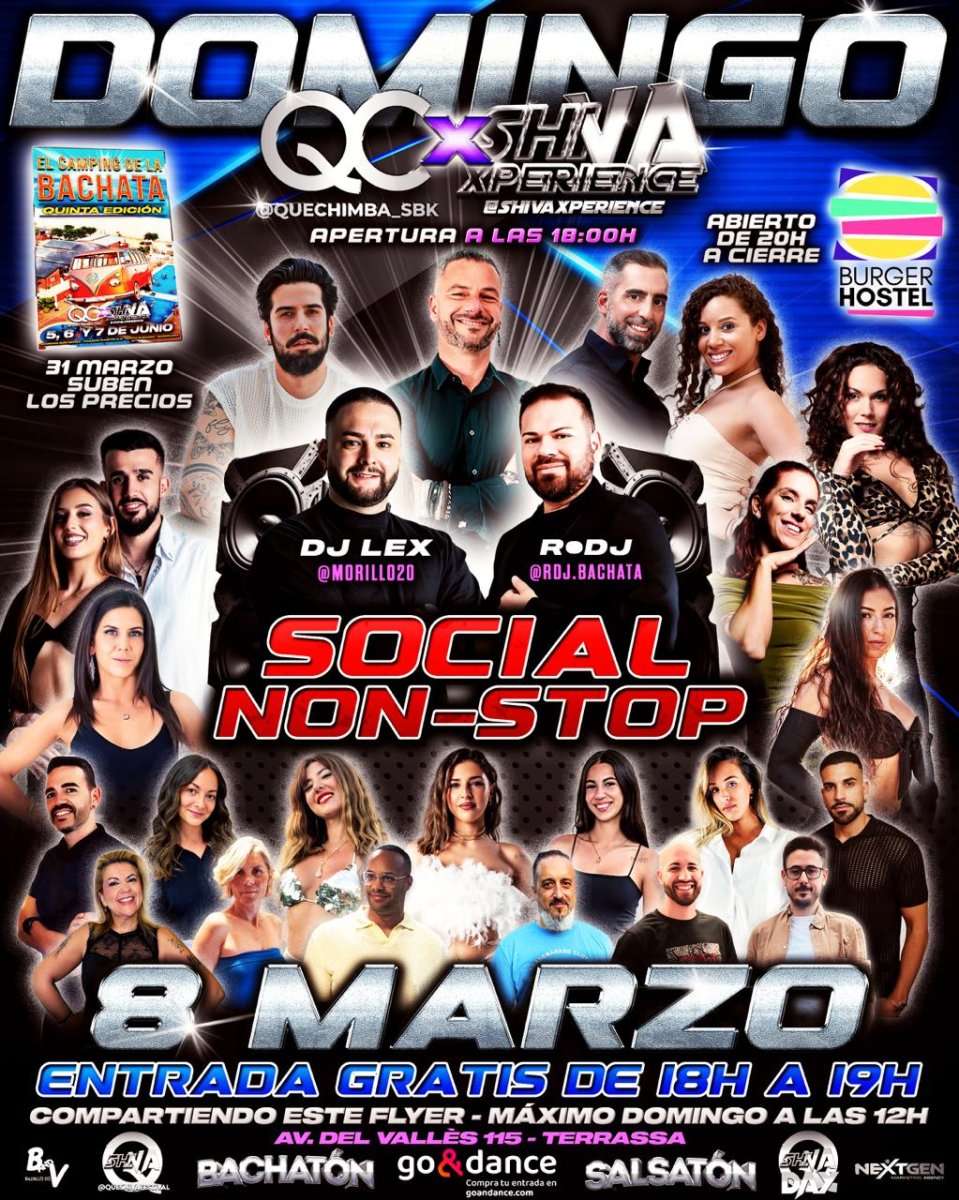 💥💥 DOMINGO BACHATERO 💥💥 8 DE MARZO QC ❌ SHIVA 💥💥