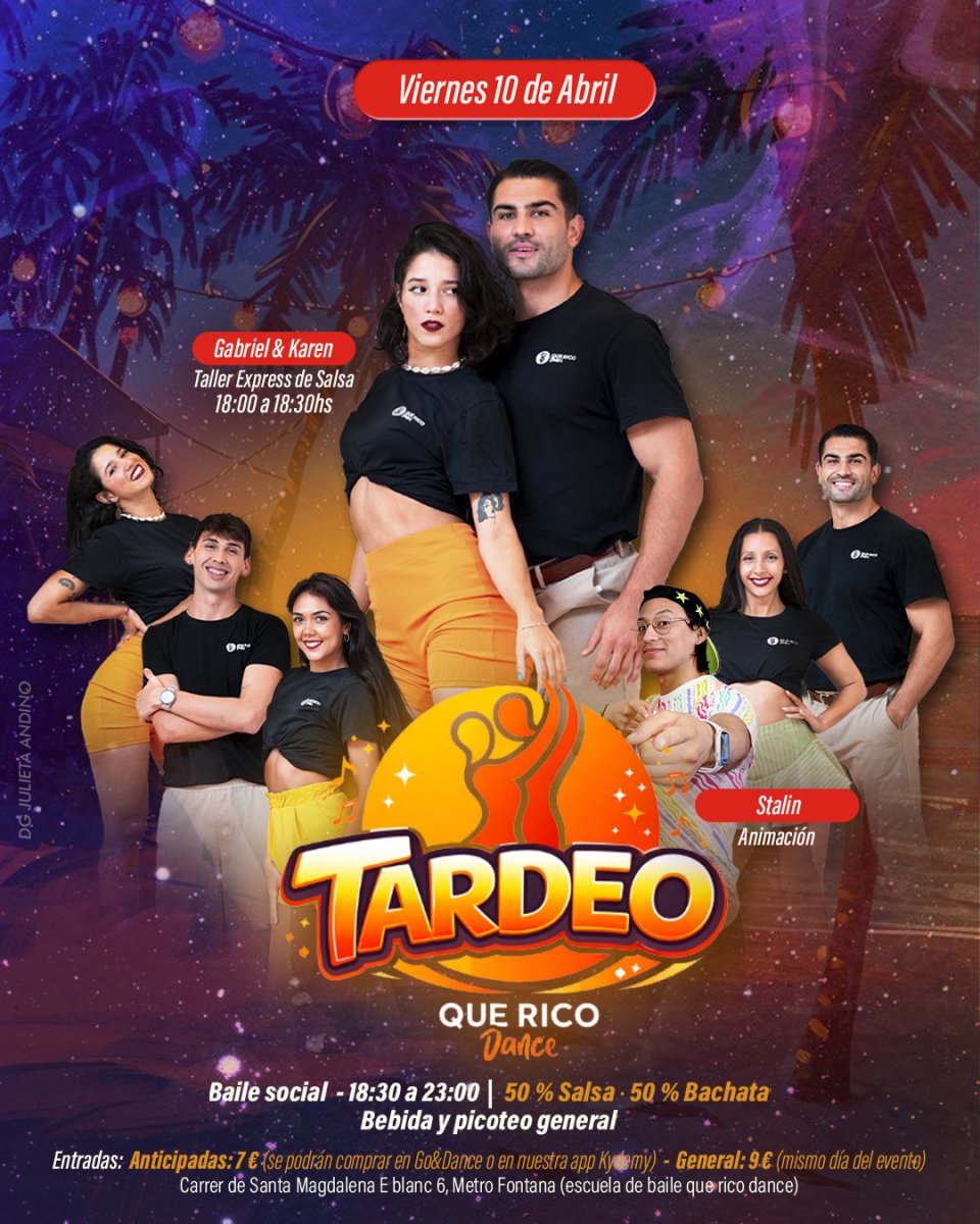 Tardeo- que rico dance