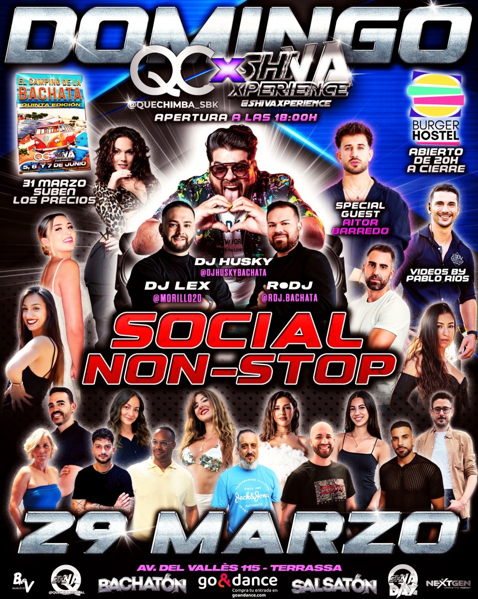 💥💥 SOCIAL SIN INTERRUPCIONES 💥💥 DOMINGO 29 DE MARZO QC ❌ SHIVA 💥💥