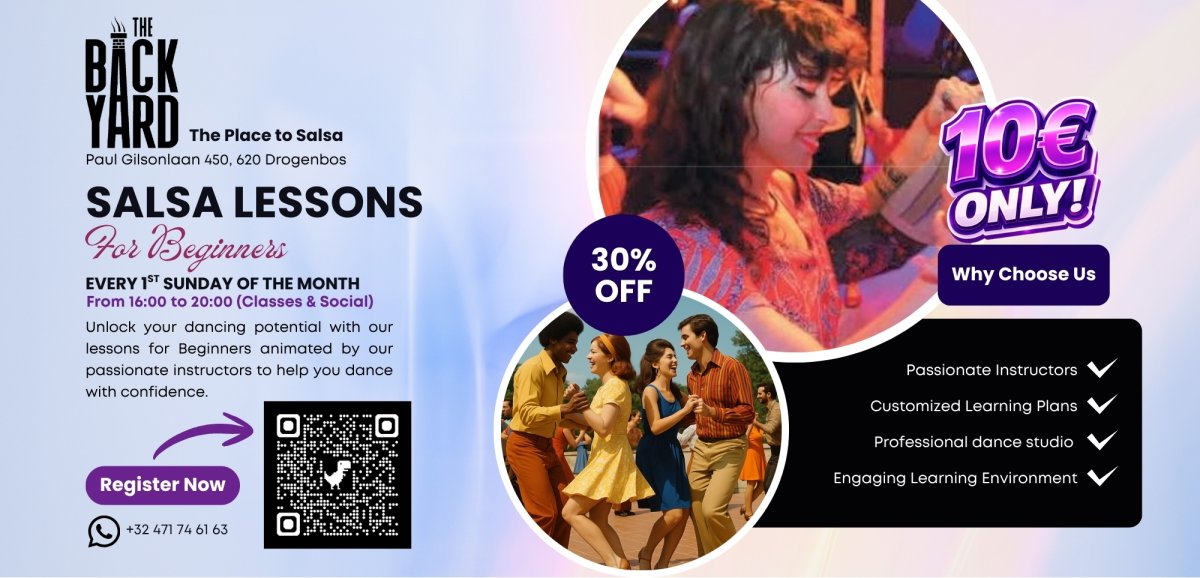 The Backyard Beginner Salsa Lesson