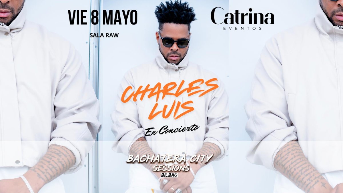 Concierto CHARLES LUIS Bilbao + social 100% Bachata
