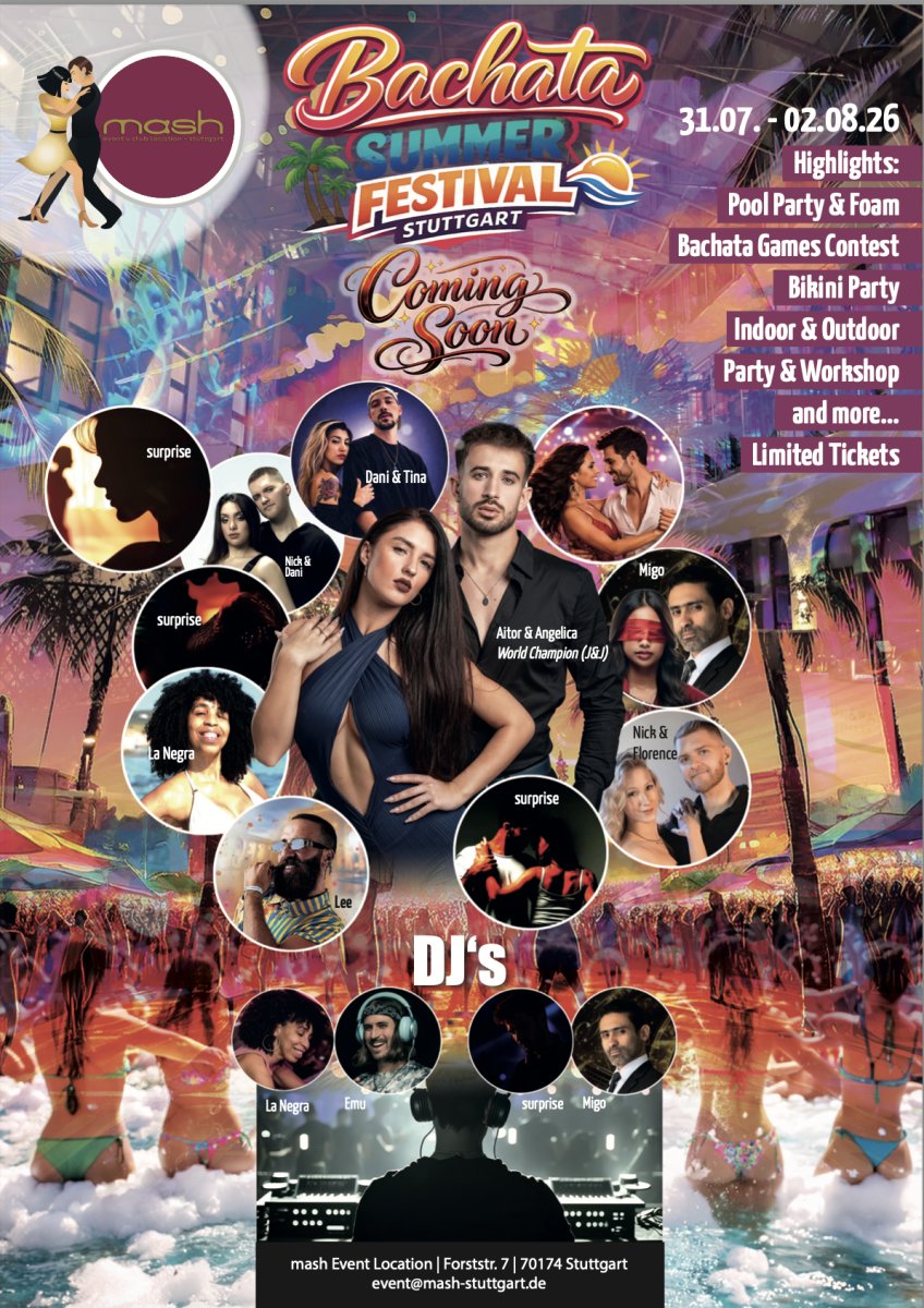 Summer Bachata Festival Stuttgart 2026