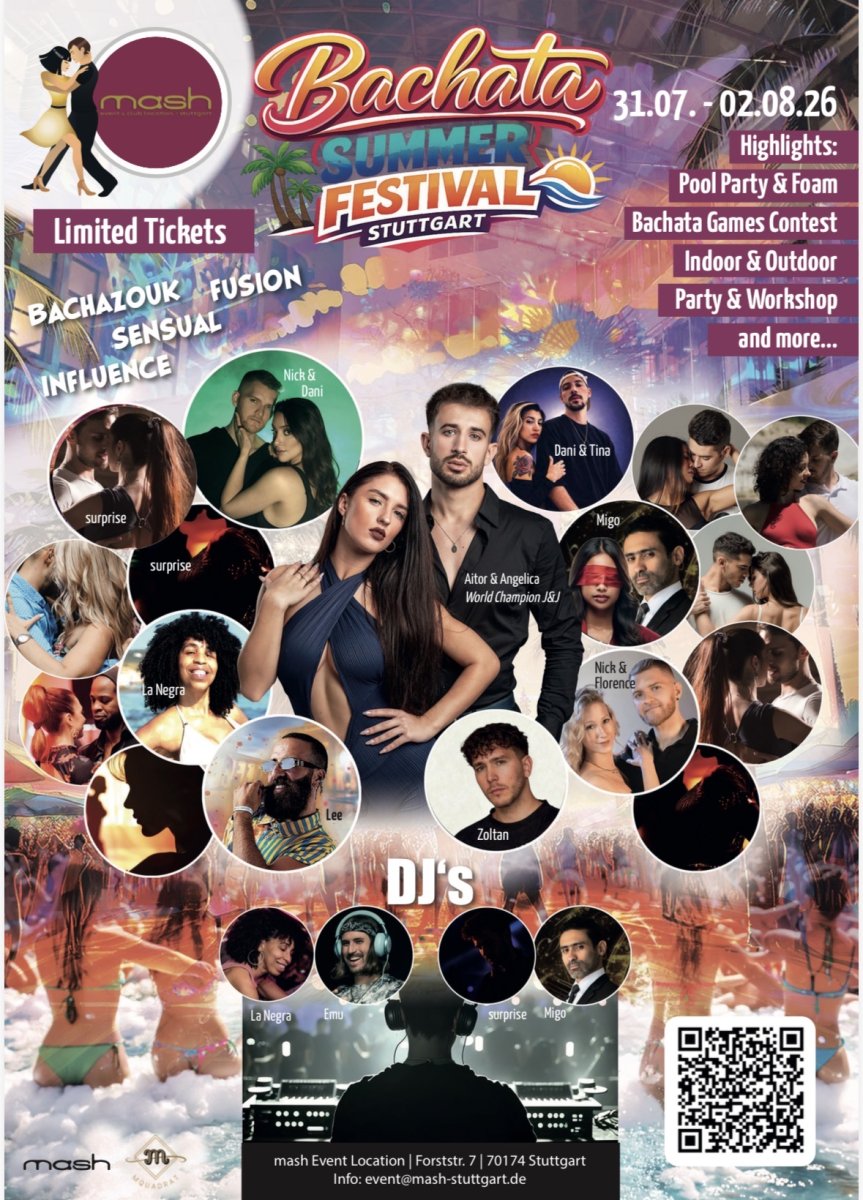 Summer Bachata Festival Stuttgart 2026