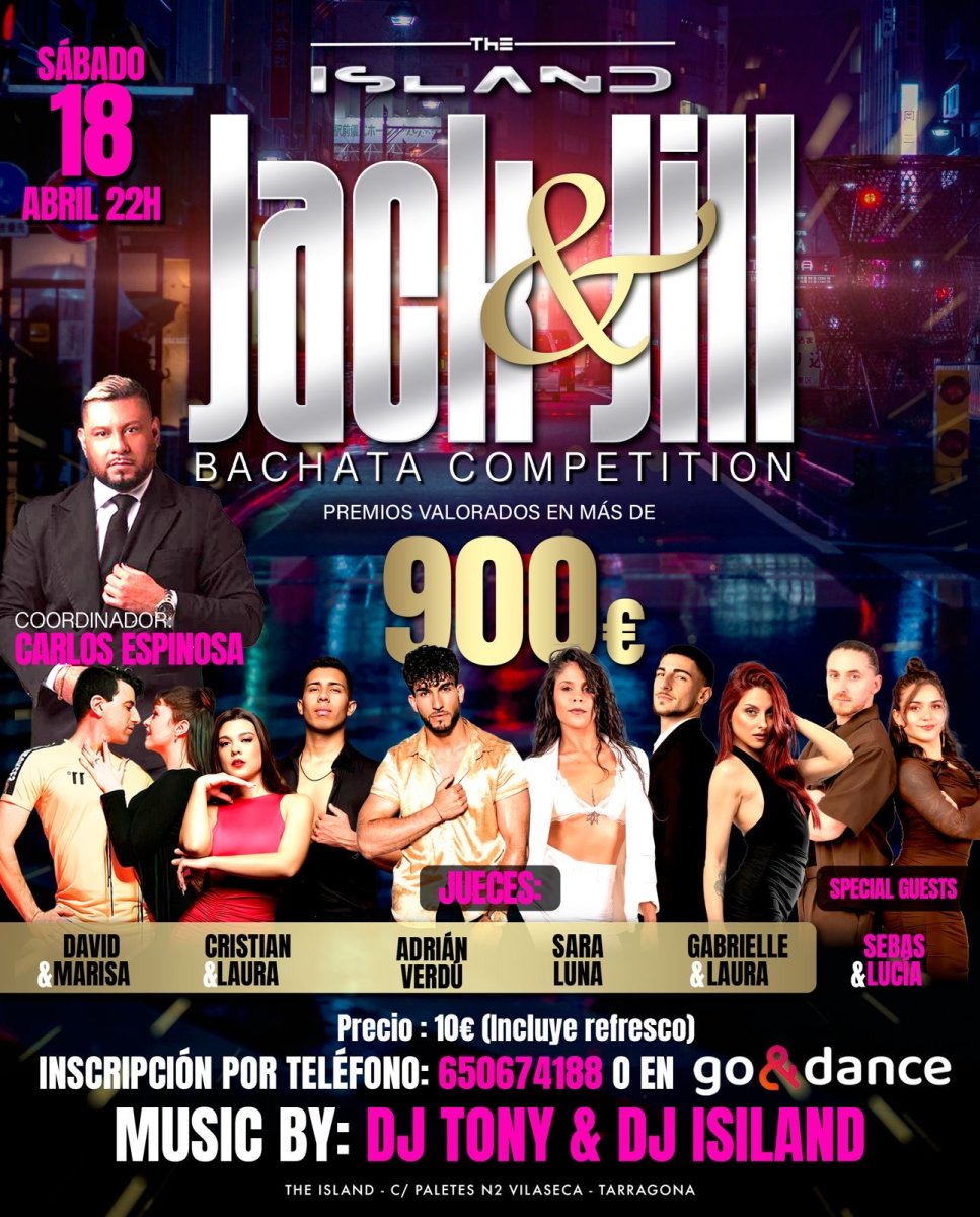 Jack & Jill Sábado 18 abril by The Island